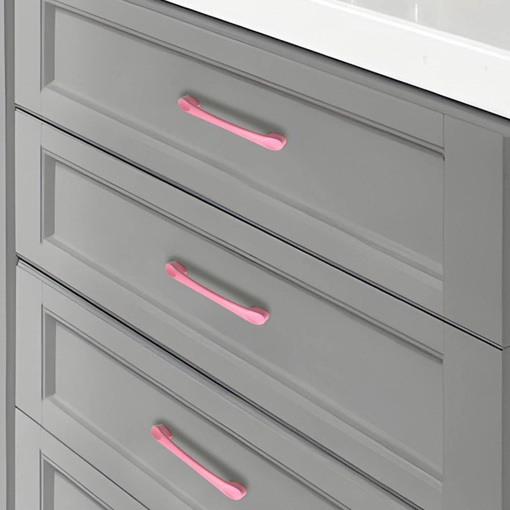 Aluminium D Cupboard Handles & Knobs for Children's Rooms