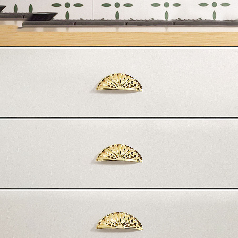 Antique-Style Shell Cup Handles