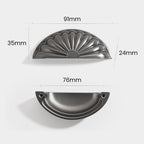 Antique-Style Shell Cup Handles