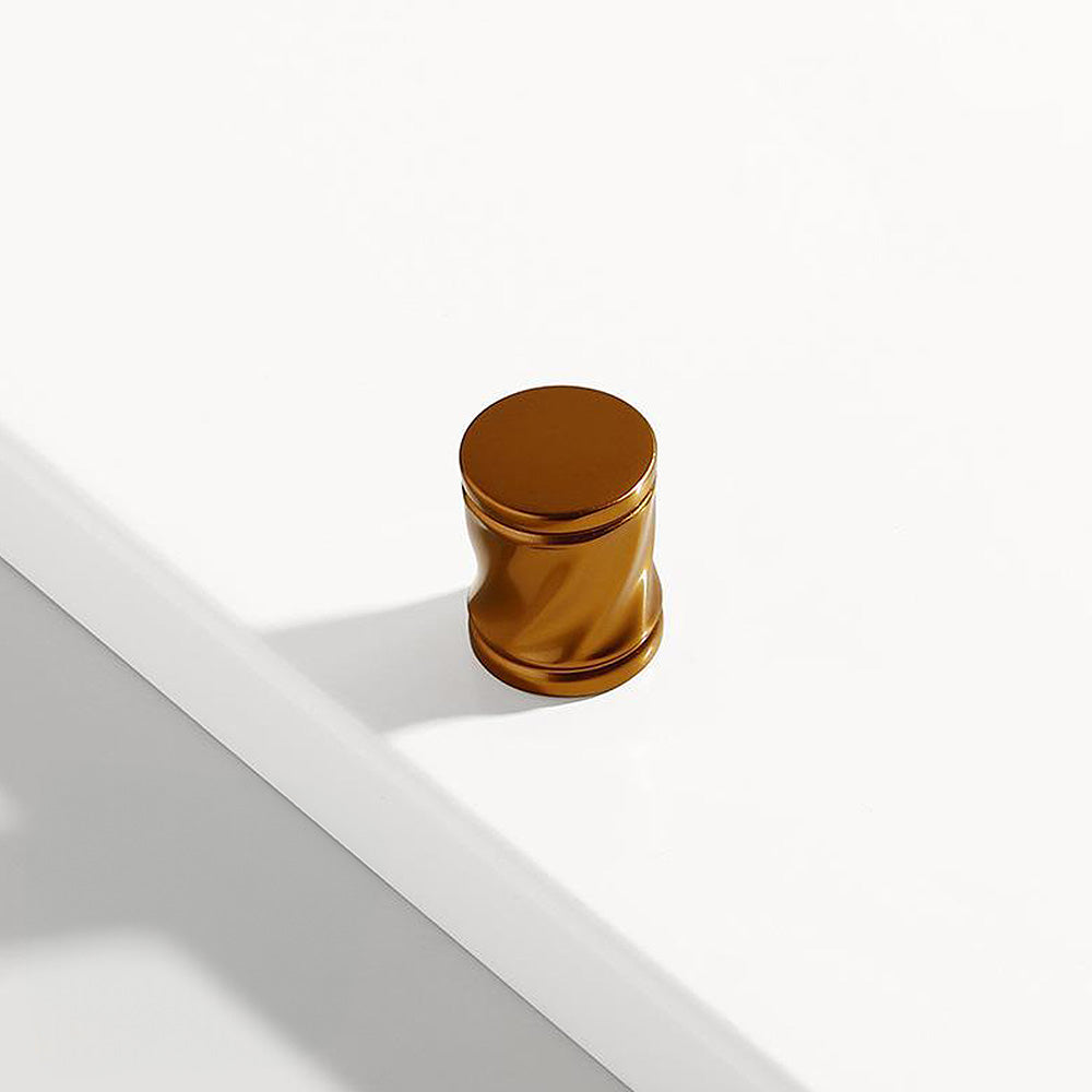 Antique-Style T-Bar Cupboard Handles and Knobs with Twisted Bands