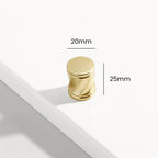 Antique-Style T-Bar Cupboard Handles and Knobs with Twisted Bands
