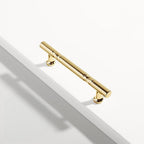Antique-Style T-Bar Cupboard Handles and Knobs with Twisted Bands