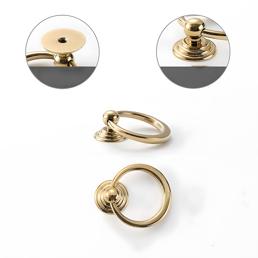 Art Deco Reeded Brass Bar Cupboard Handles, Knobs & Ring Pulls