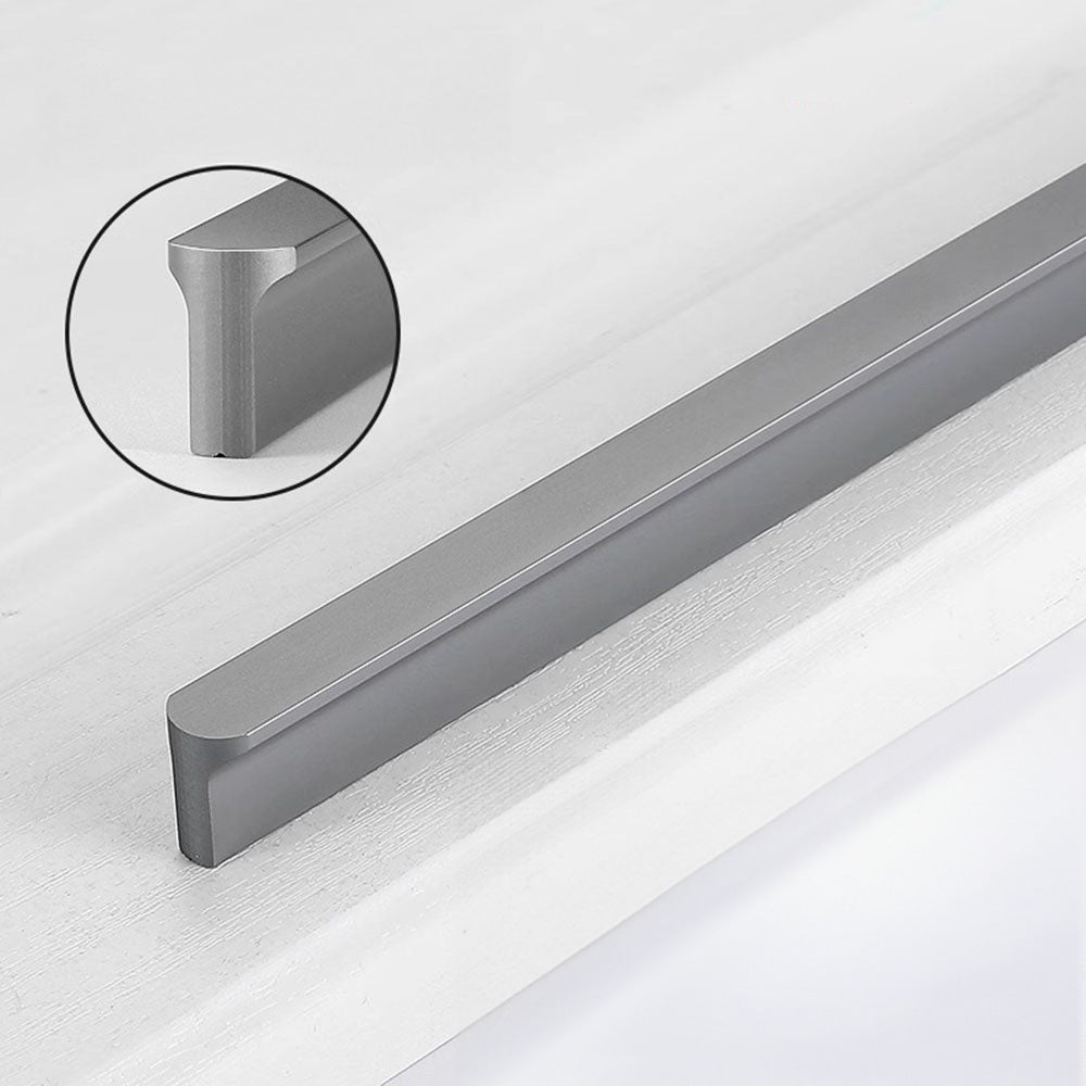 Big Aluminium Lip Pull Wardrobe and Drawer Handles