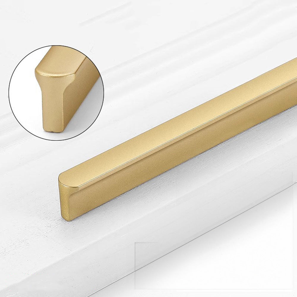 Big Aluminium Lip Pull Wardrobe and Drawer Handles
