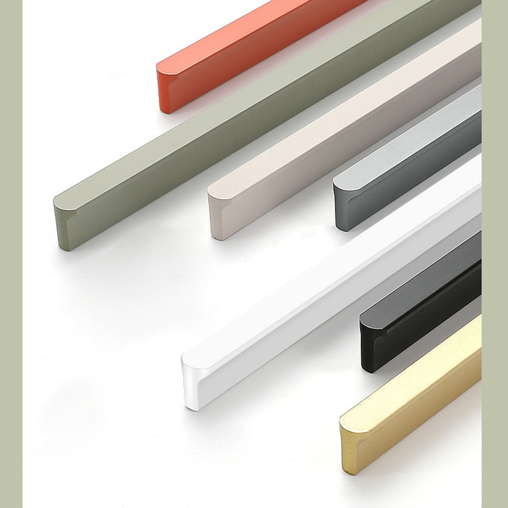 Big Aluminium Lip Pull Wardrobe and Drawer Handles