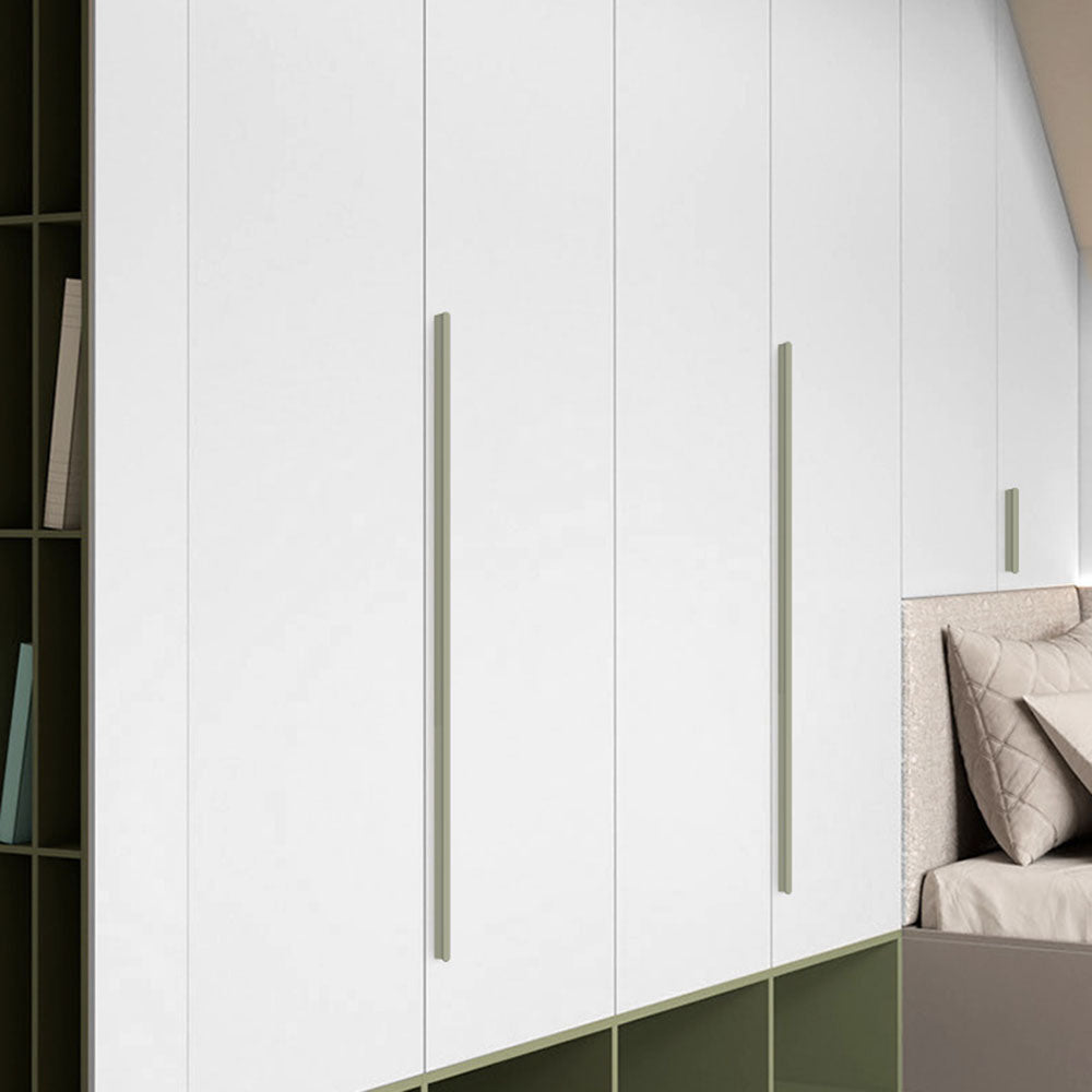 Big Aluminium Lip Pull Wardrobe and Drawer Handles