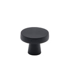 Black Round Bathroom Cabinet Knobs