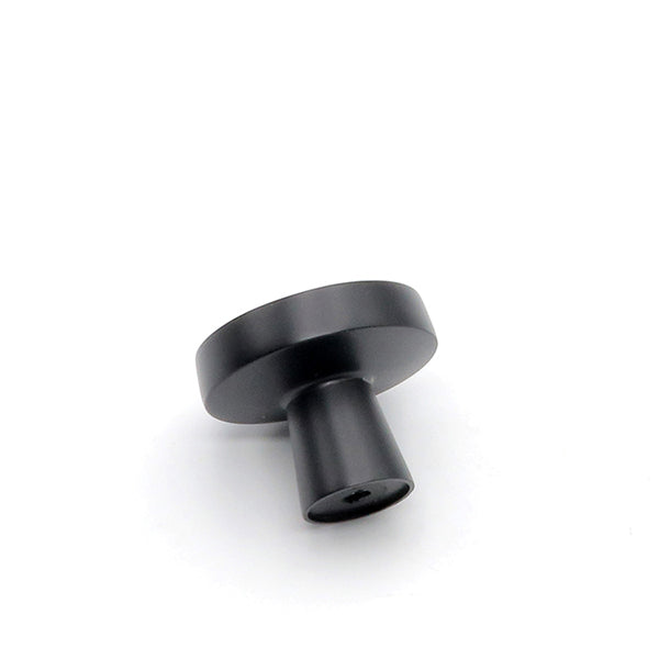 Black Round Bathroom Cabinet Knobs