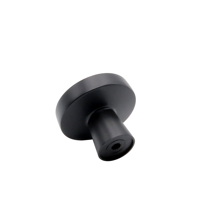 Black Round Bathroom Cabinet Knobs