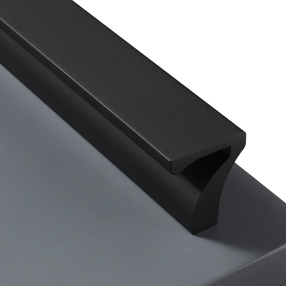 Classic Aluminium Lip Pull Cupboard Handles
