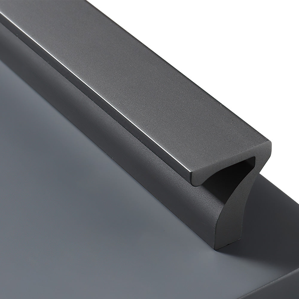 Classic Aluminium Lip Pull Cupboard Handles