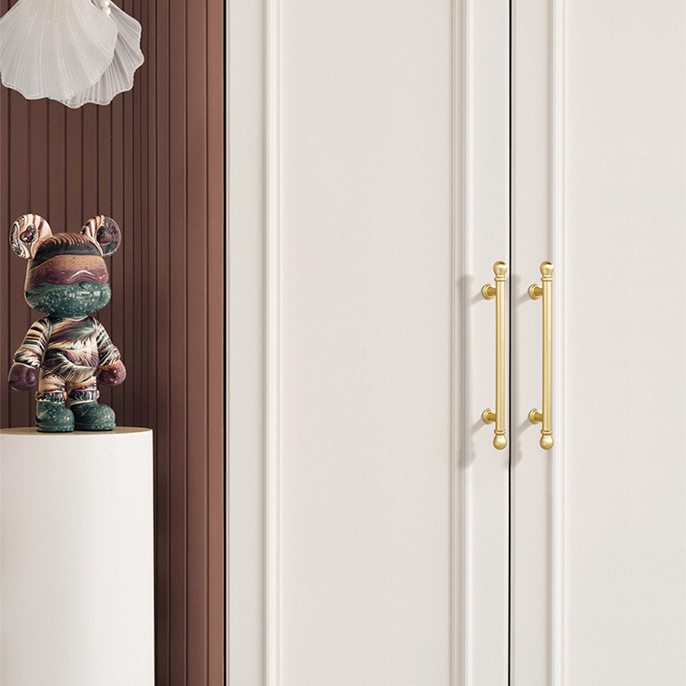 Classic Ball-End T-Bar Kitchen Cupboard Handles and Knobs