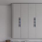 Classic Baluster Brass T-Bar Cupboard Handles