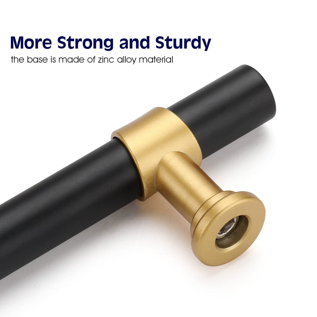 Classic Barrel T-Bar Cupboard Handles & Knobs