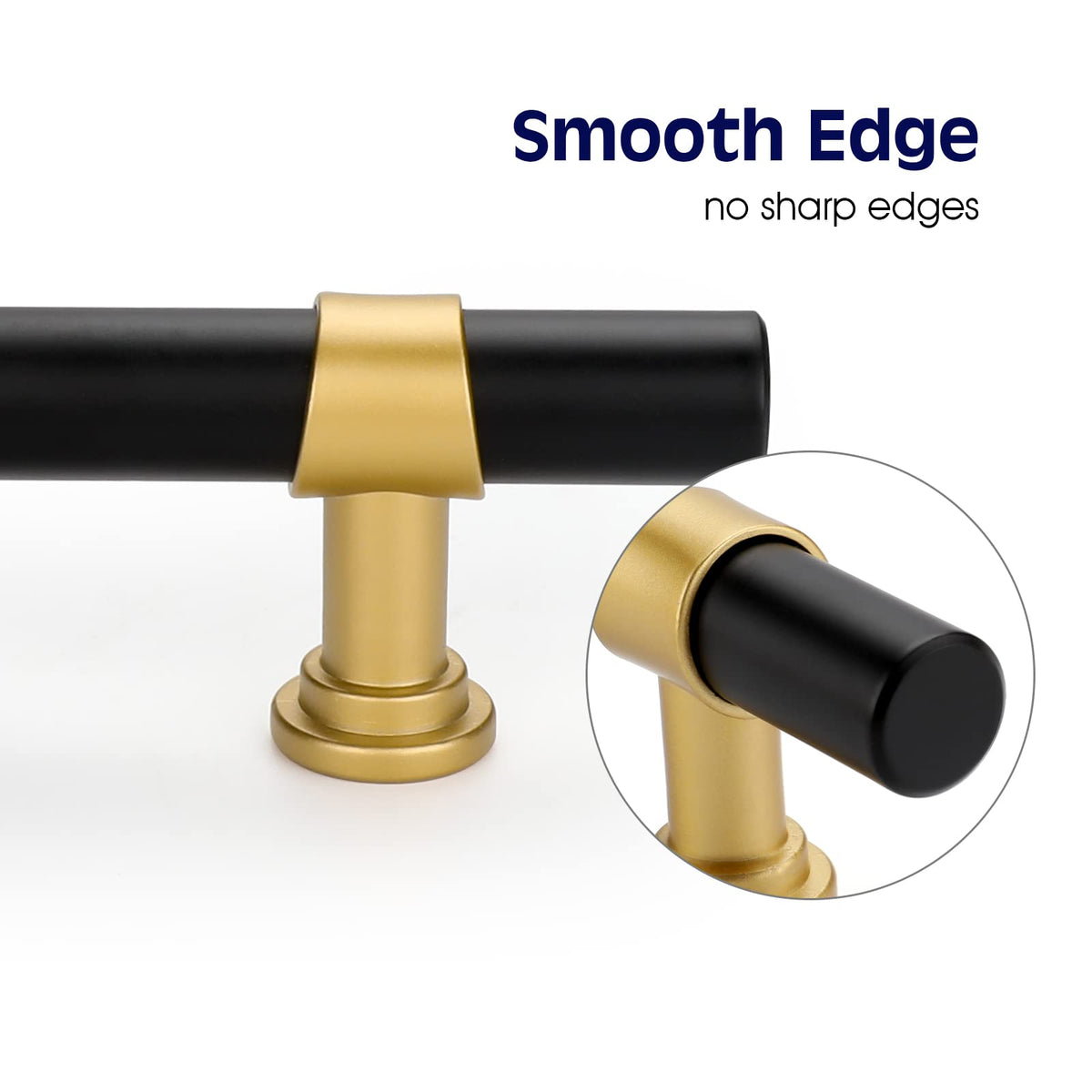 Classic Barrel T-Bar Cupboard Handles & Knobs