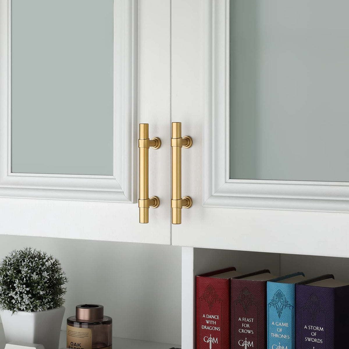 Classic Barrel T-Bar Cupboard Handles & Knobs