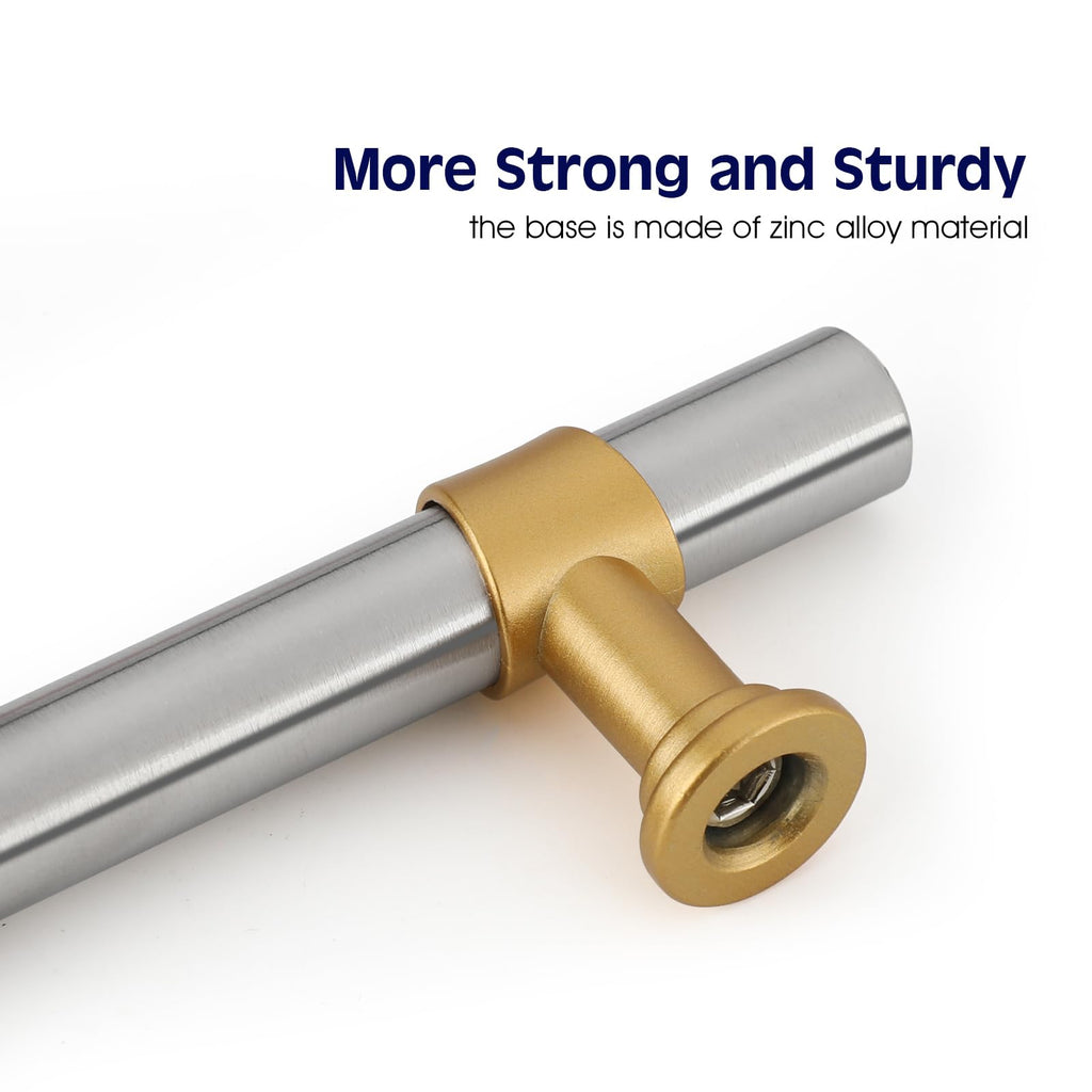 Classic Barrel T-Bar Cupboard Handles & Knobs