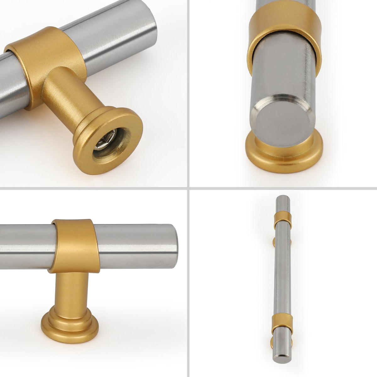 Classic Barrel T-Bar Cupboard Handles & Knobs
