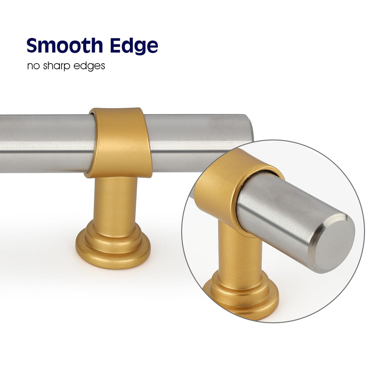 Classic Barrel T-Bar Cupboard Handles & Knobs