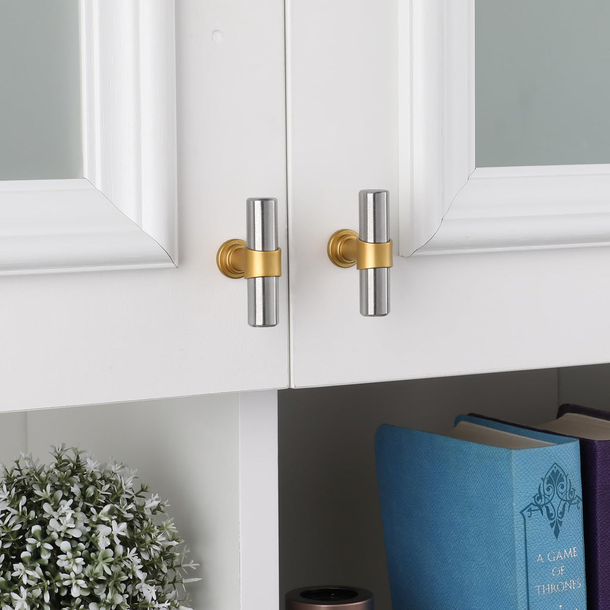 Classic Barrel T-Bar Cupboard Handles & Knobs