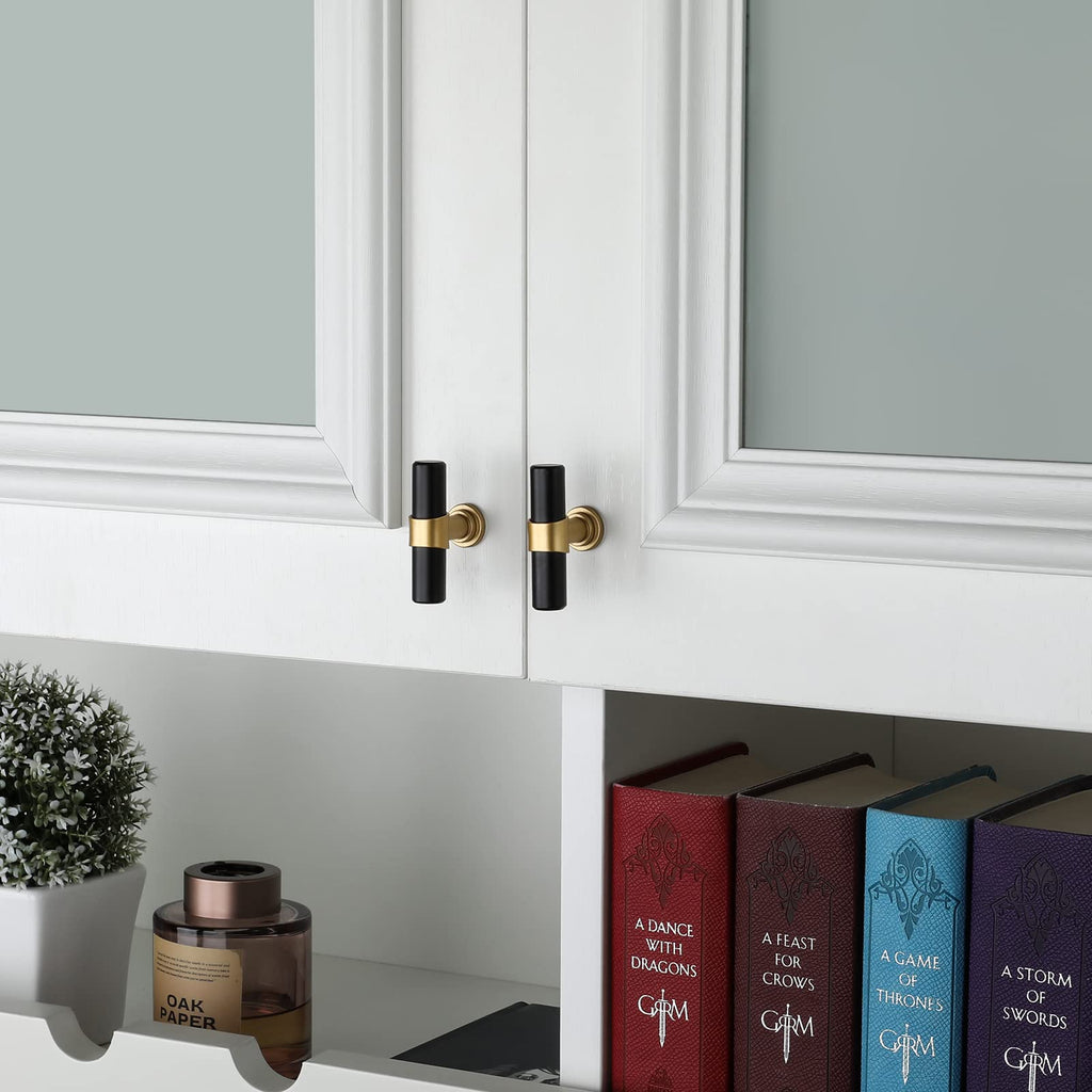 Classic Barrel T-Bar Cupboard Handles & Knobs