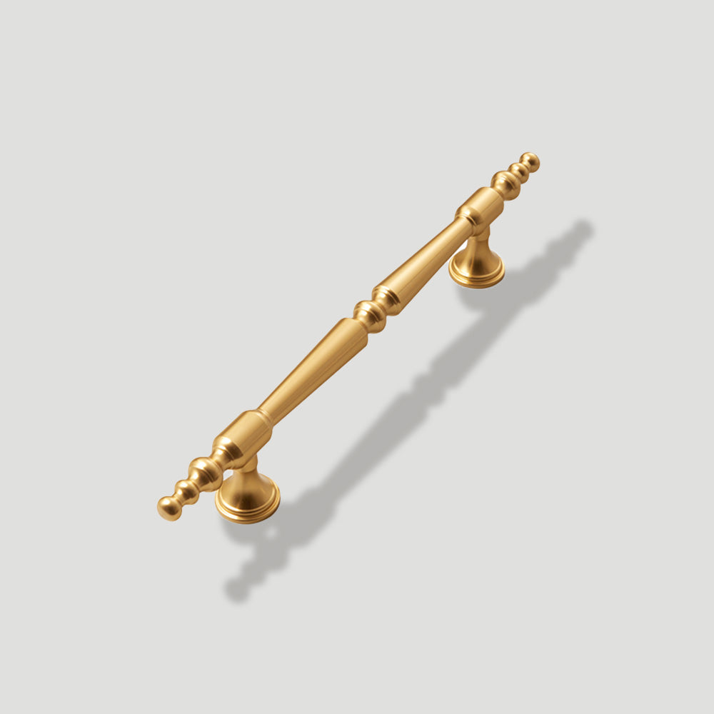Classic Beaded Finial T-Bar Cupboard Handles