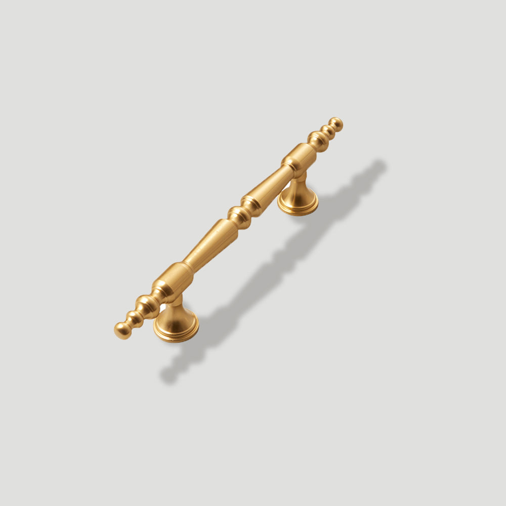 Classic Beaded Finial T-Bar Cupboard Handles