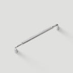 Classic Collared Bar Wardrobe Handles and Ringed Knobs
