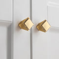 Classic Crystal-Edged D Cupboard Handles & Knobs