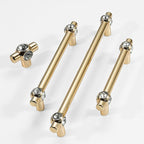 Classic Crystal-Set Bar Cupboard Handles & Knobs