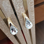 Classic Crystal-Set Bar Cupboard Handles & Knobs