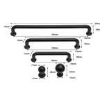 Classic D Shaped Cupboard Handles and Knobs