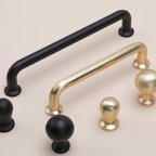 Classic D Shaped Cupboard Handles and Knobs