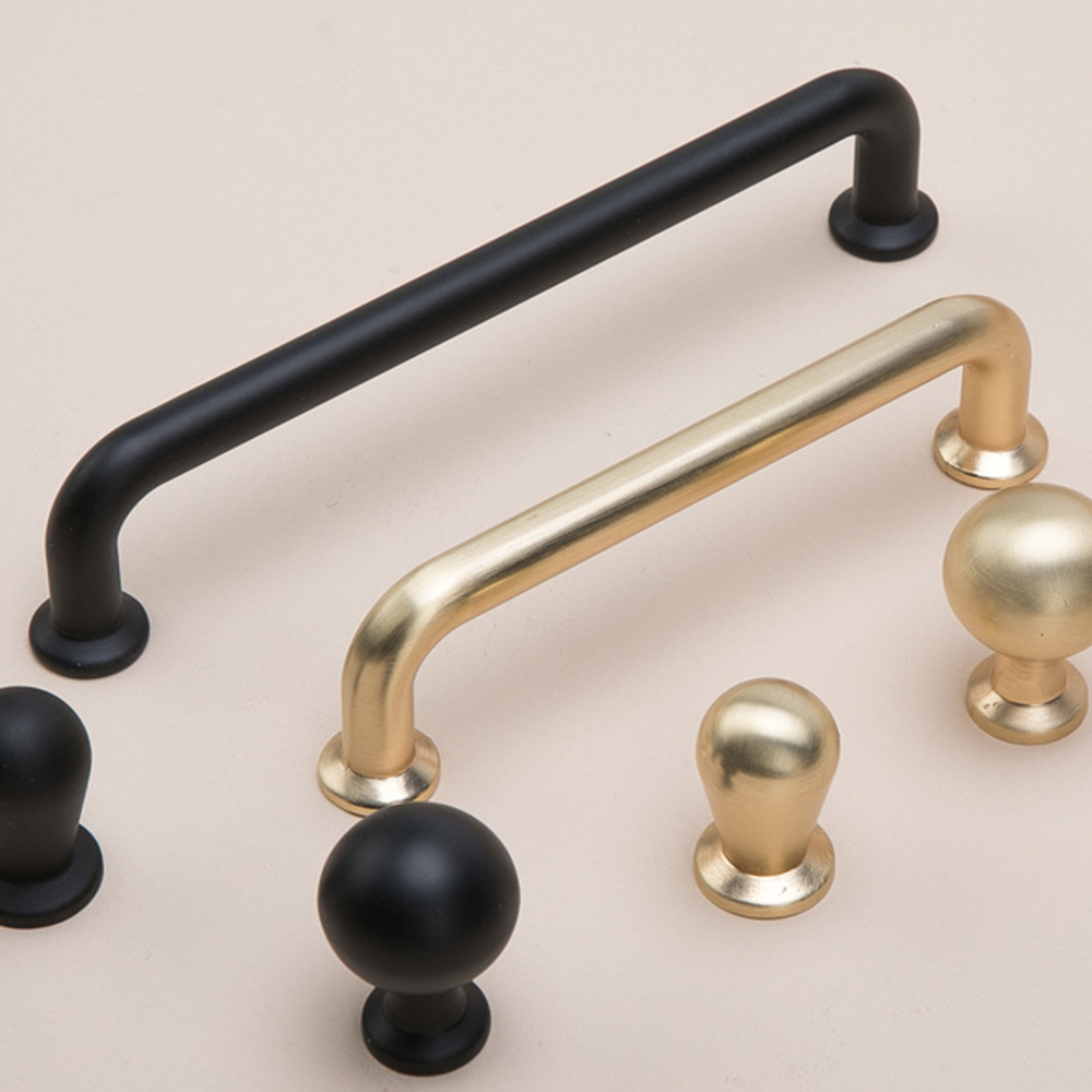 Classic D Shaped Cupboard Handles and Knobs