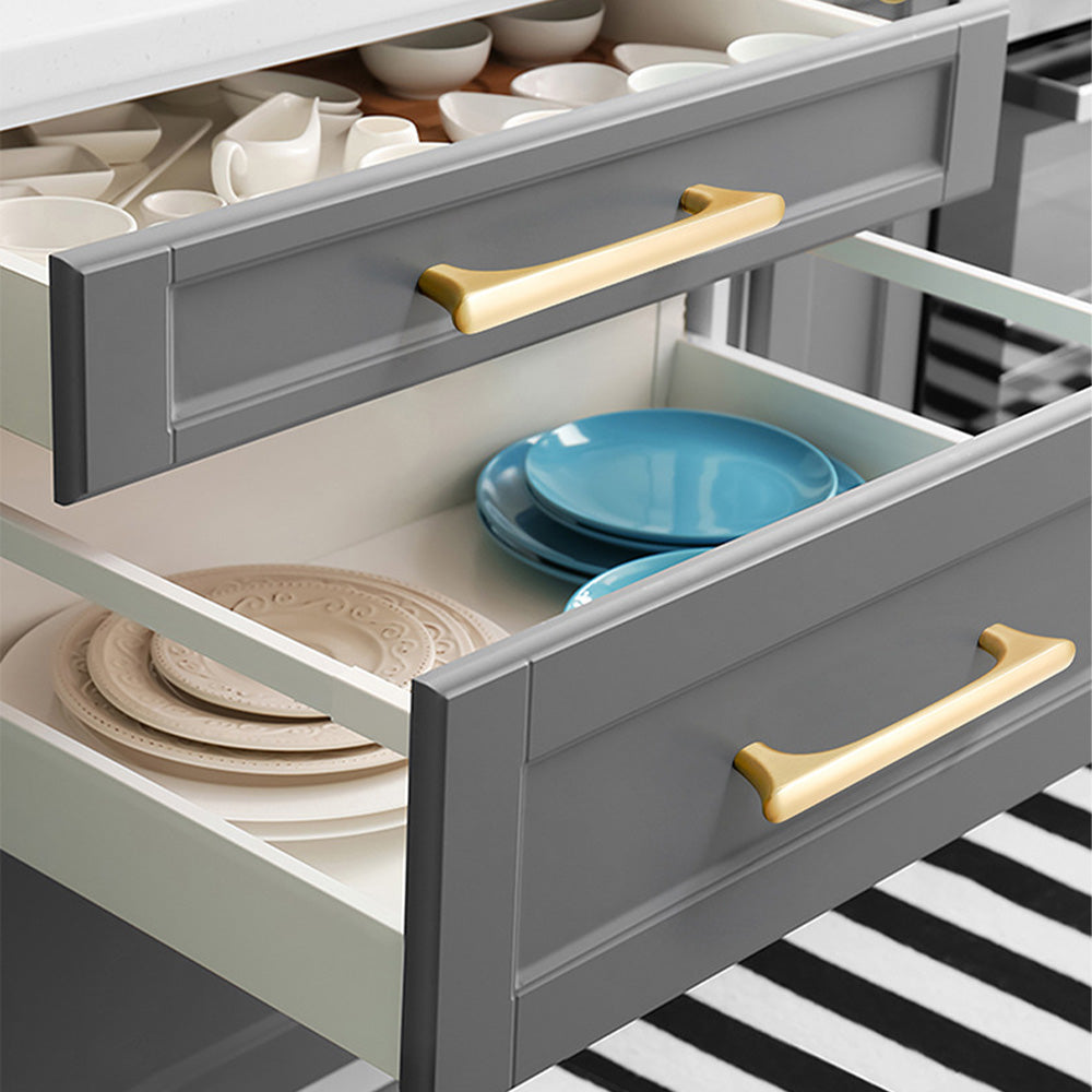Classic Flared-End D Cupboard Handles & Knobs