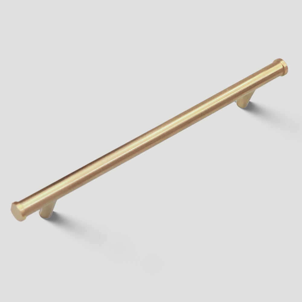 Classic Gold Brass T-Bar Cupboard Handles and Knobs