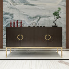 Classic Gold Semicircle Cupboard Handles