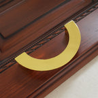 Classic Gold Semicircle Cupboard Handles