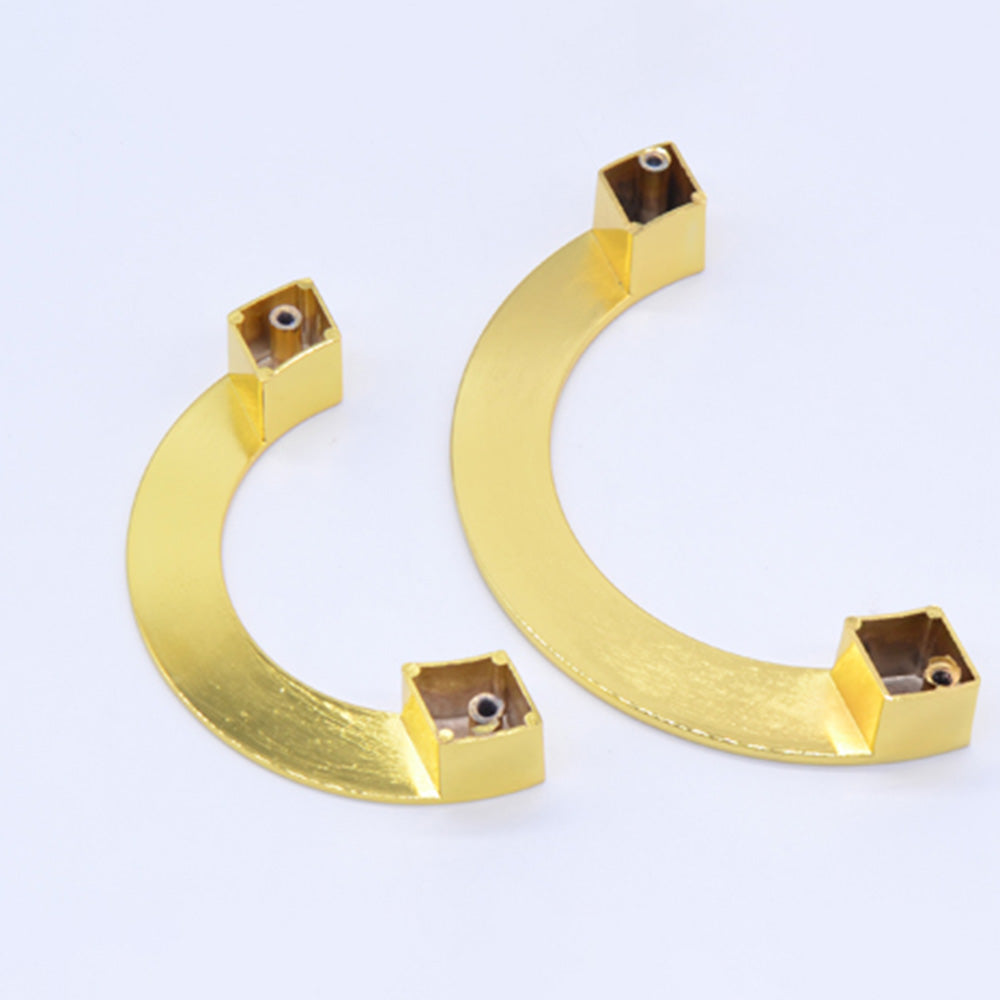 Classic Gold Semicircle Cupboard Handles