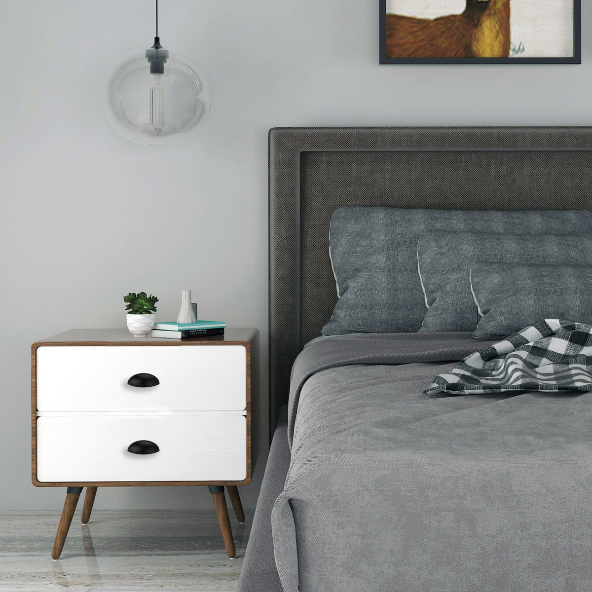 Classic Half-Moon Cup Drawer Handles