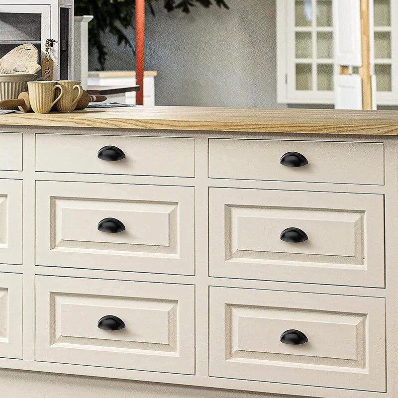 Classic Half-Moon Cup Drawer Handles
