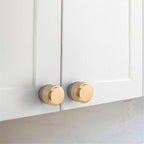 Classic Knurled Aluminium T-Bar Kitchen Cupboard Handles & Knobs