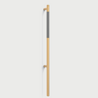 Classic Knurled Aluminium T-Bar Kitchen Cupboard Handles & Knobs