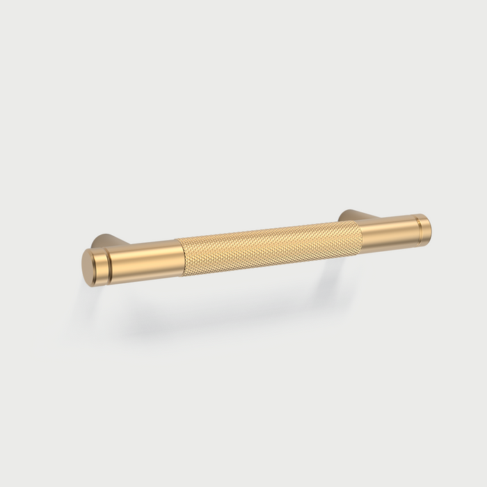 Classic Knurled Aluminium T-Bar Kitchen Cupboard Handles & Knobs