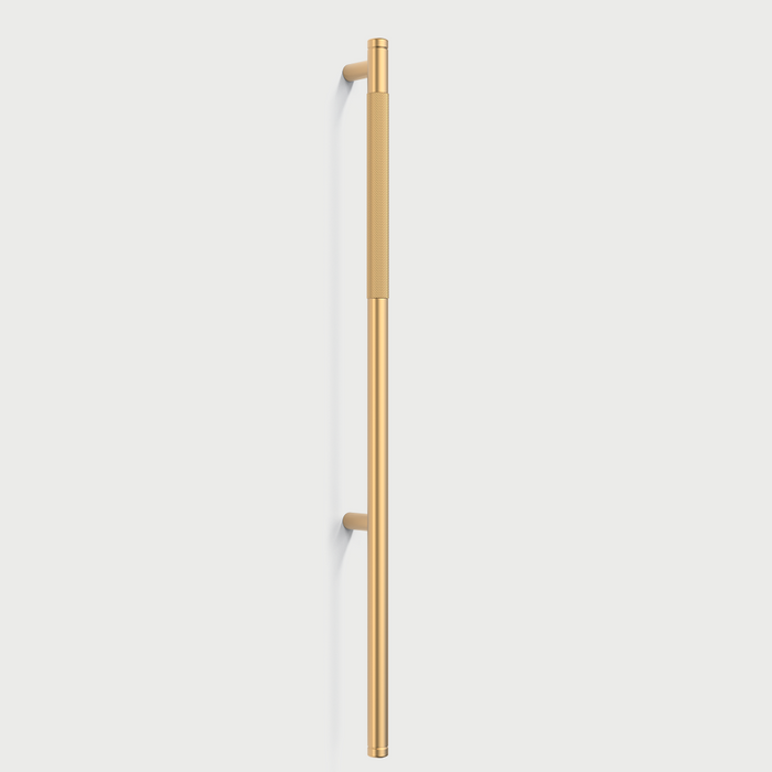 Classic Knurled Aluminium T-Bar Kitchen Cupboard Handles & Knobs