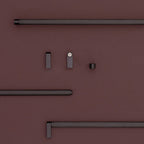 Classic Knurled Bar Cupboard Handles and Knobs