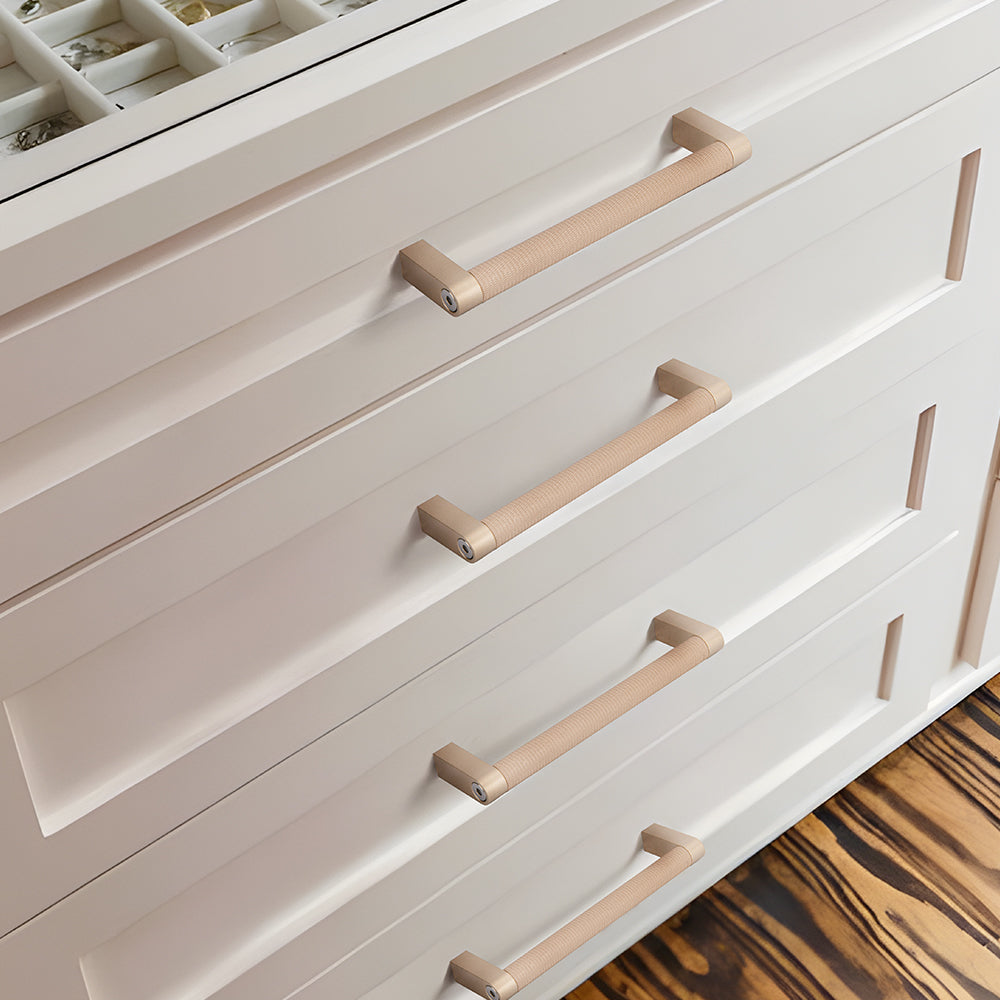 Classic Knurled Bar Cupboard Handles and Knobs