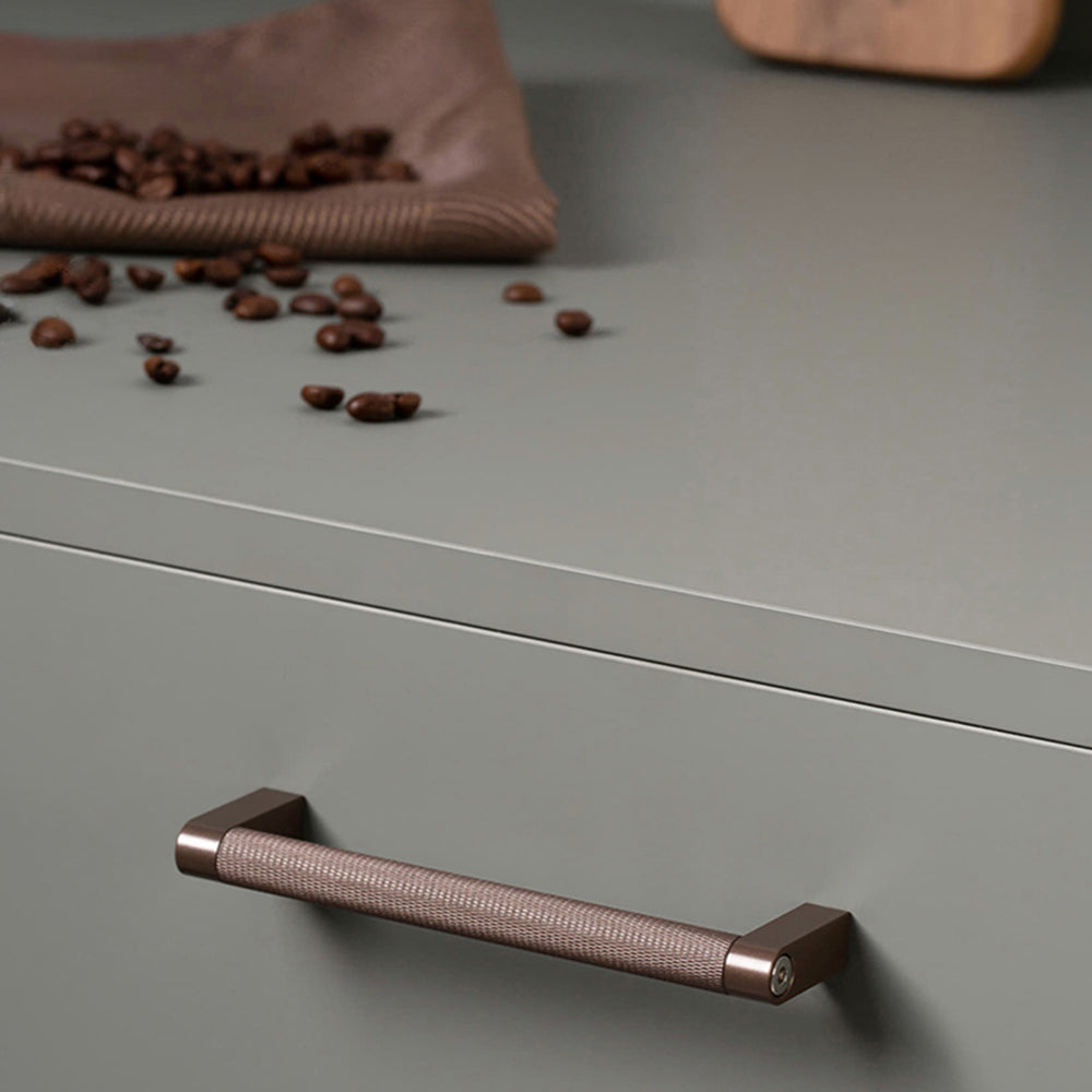 Classic Knurled Bar Cupboard Handles and Knobs
