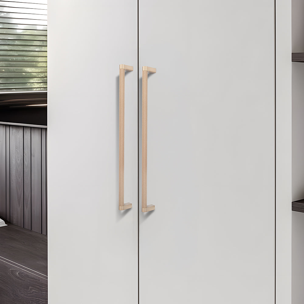 Classic Knurled Bar Cupboard Handles and Knobs